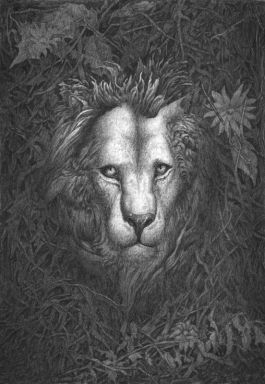 Портрет мрачного льва