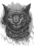 Портрет тигренка карандашом (Фурри арт)